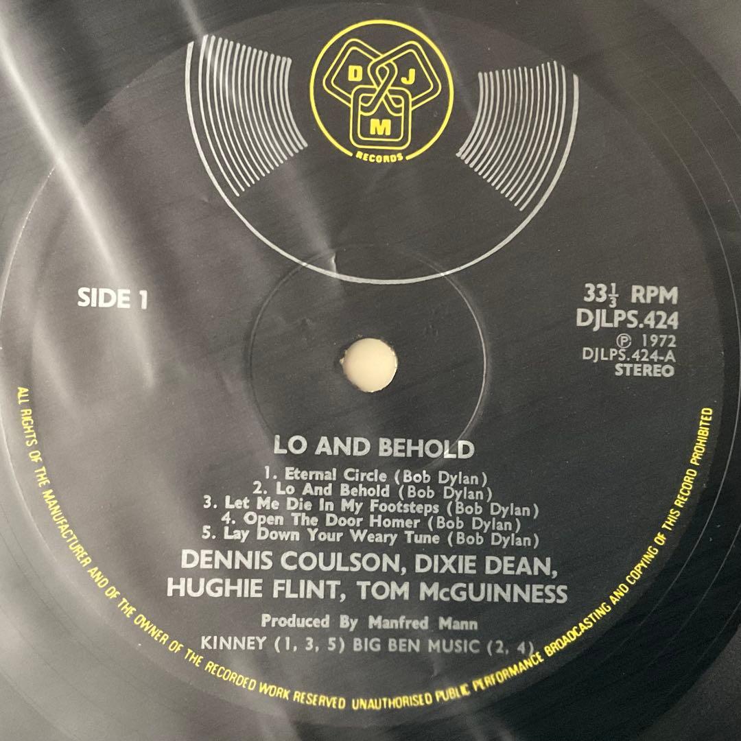洋楽 COULSON, DEAN, McGUINNESS, FLINT