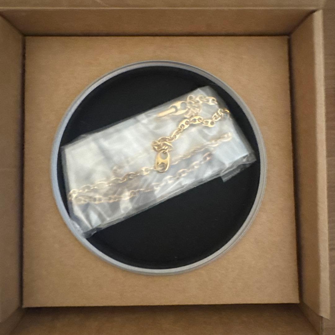【新品未使用品】　Tom Wood Bean Chain Gold