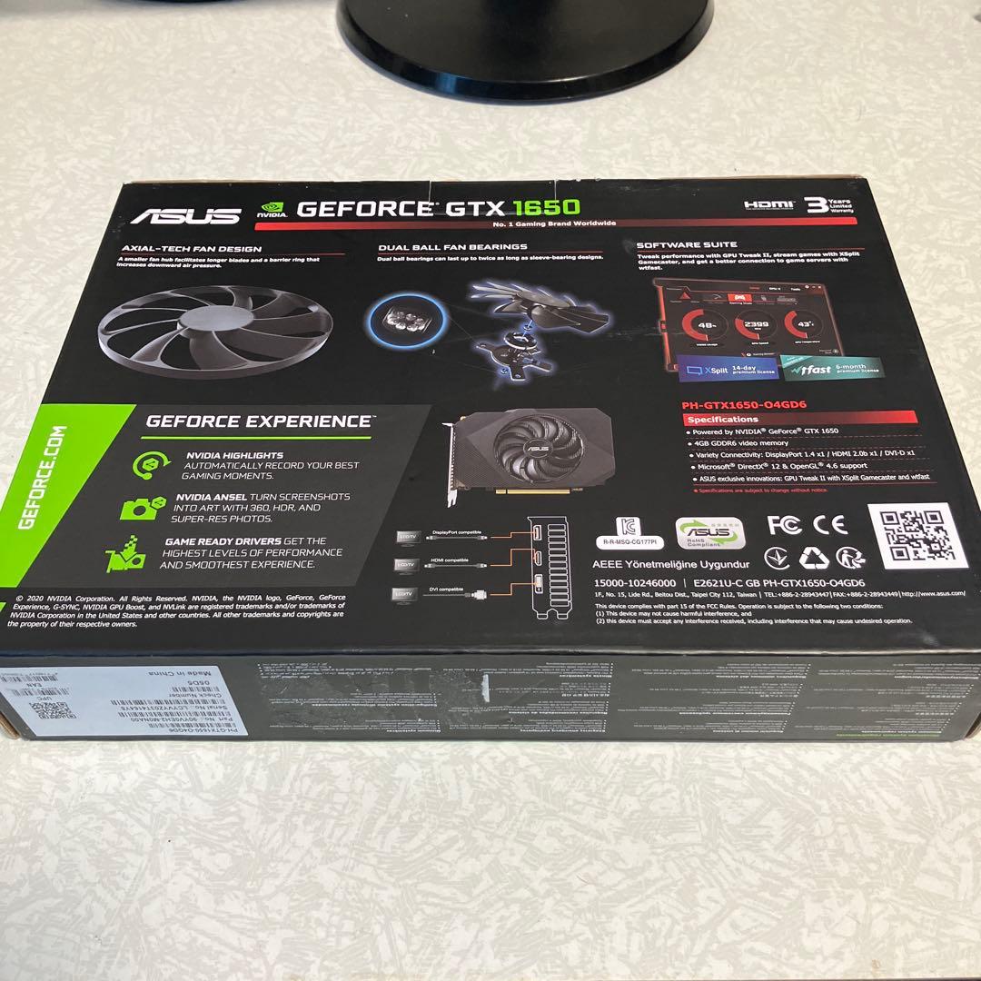ASUS GEFRCE GTX 1650 4GB※ジャンク