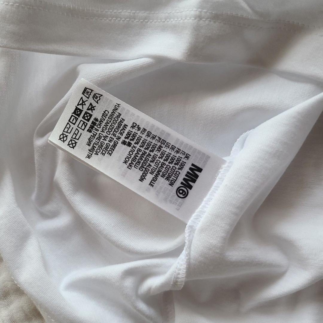 人気★MM6 MAISON MARGIELA　ホワイト Tシャツ　16Y Ｌ相当
