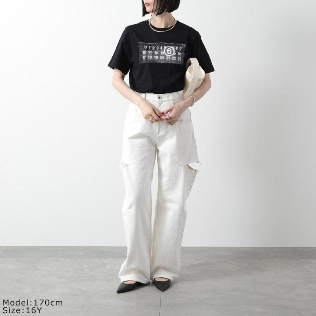 人気★MM6 MAISON MARGIELA　ホワイト Tシャツ　16Y Ｌ相当