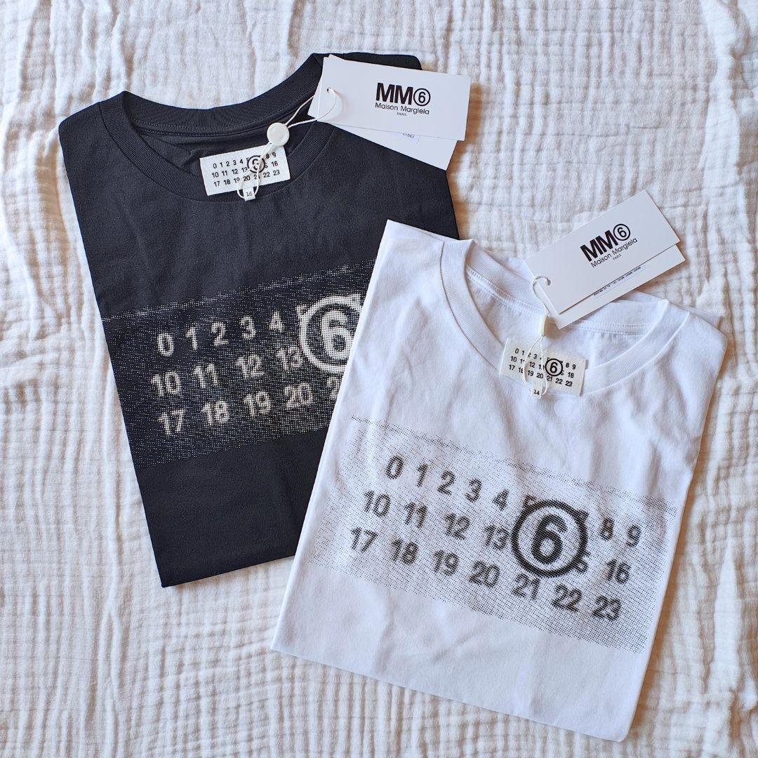 人気★MM6 MAISON MARGIELA　ホワイト Tシャツ　16Y Ｌ相当