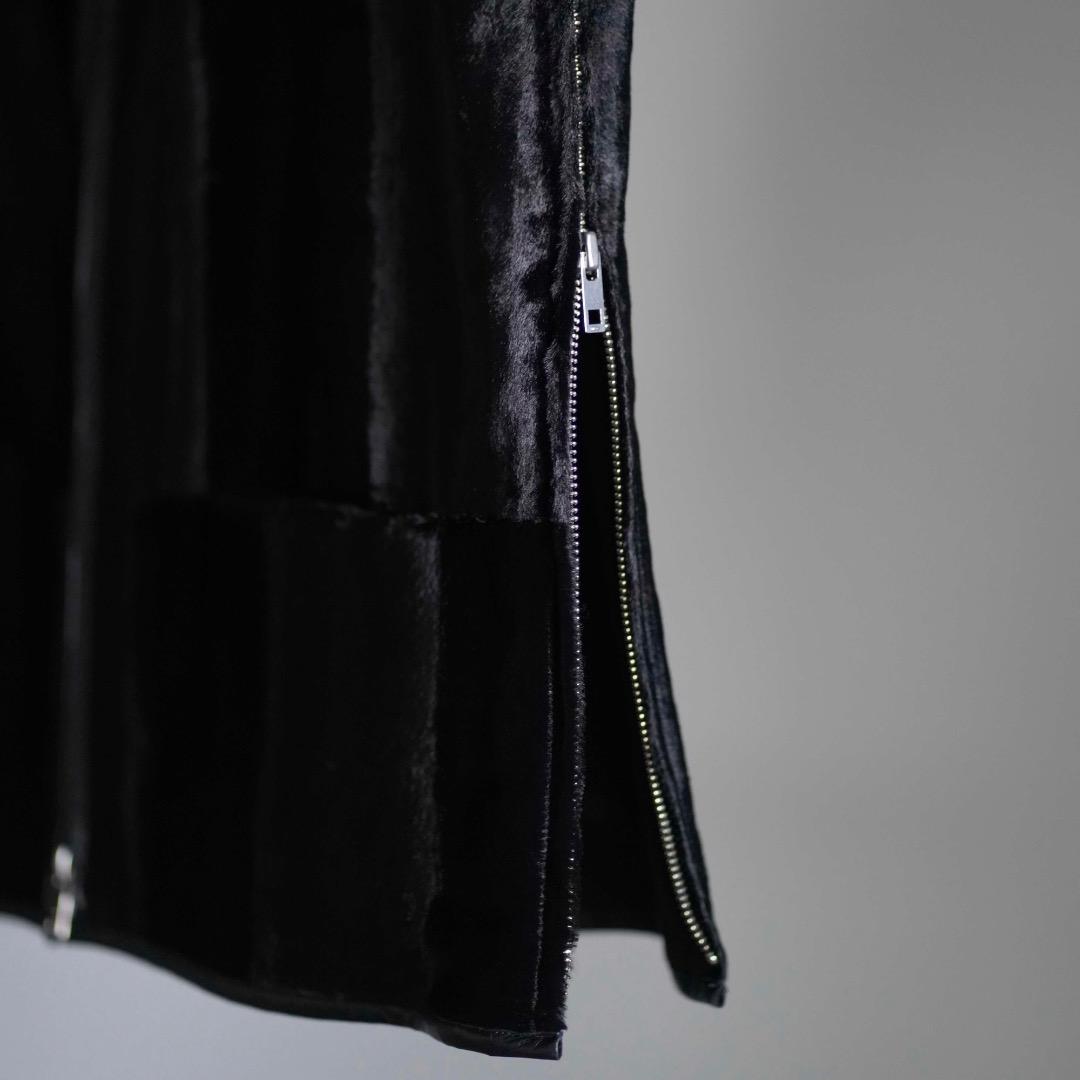 希少 YOKE VELVET FRONT ZIP VEST 24AW ヨーク