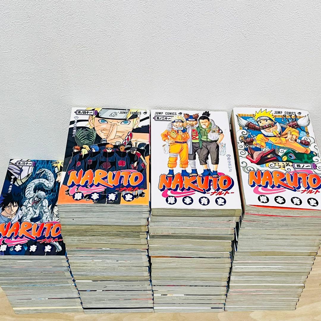 バ*ズ様 【全巻セット】 NARUTO ナルト 漫画全巻 初版多数あり