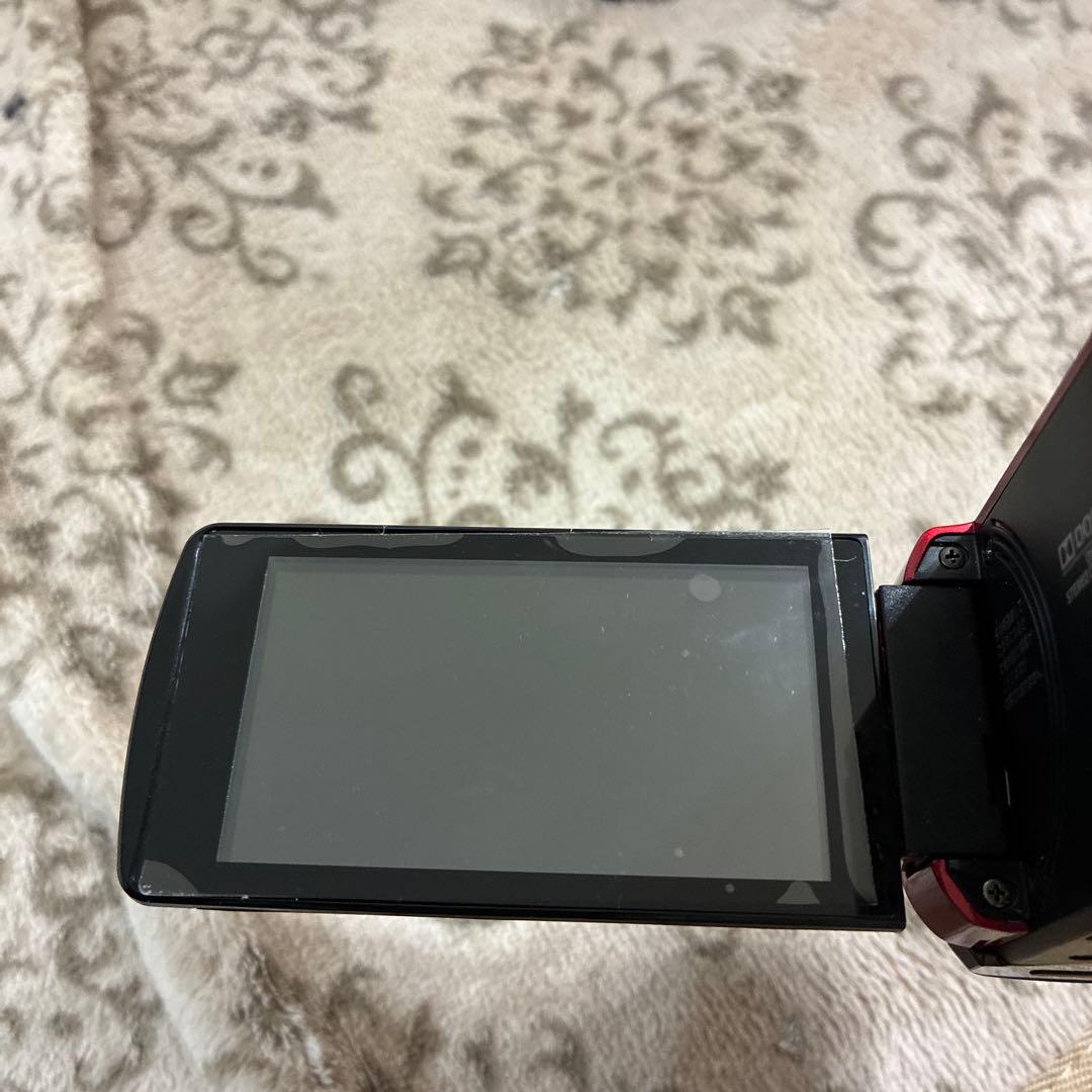 【送料込】JVC Everio ビデオカメラ FULL HD GZ-E600-R
