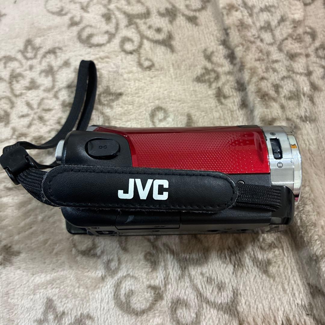 【送料込】JVC Everio ビデオカメラ FULL HD GZ-E600-R