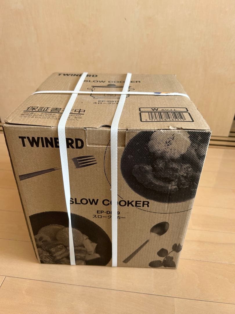TWINBIRD スロークッカー EP-D81S ホワイト