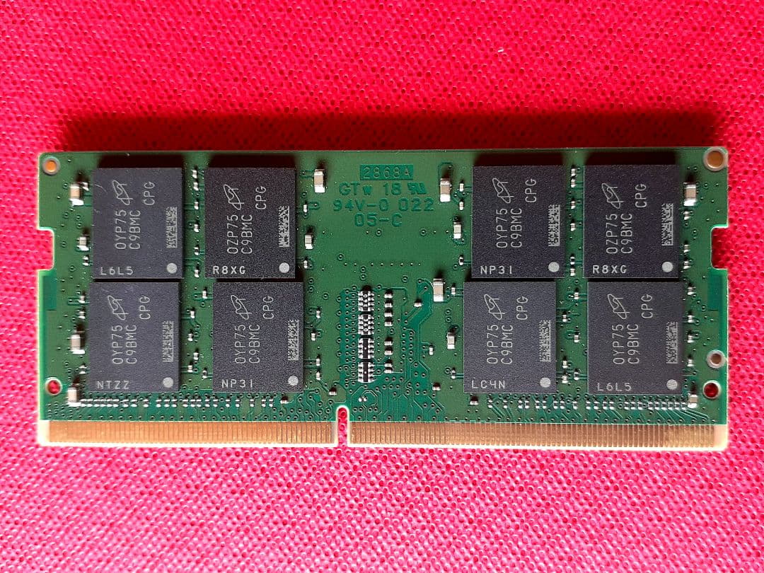 Crucial CFD 16GB DDR4-2400 SODIMM メモリ