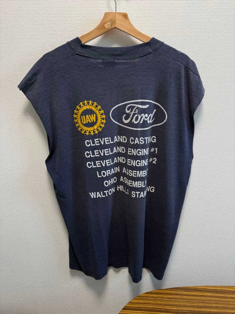Ford fruits of the loom 90s サイズXL 袖無し