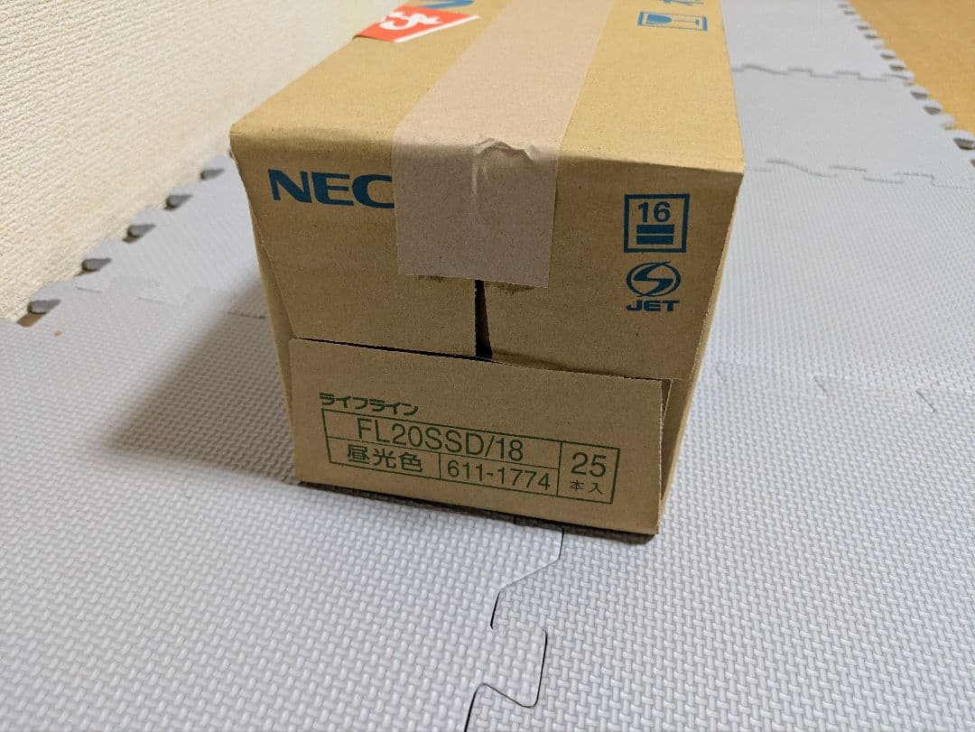 NEC 蛍光灯 20形　昼光色　FL20SSD/18　1ケース25本入り