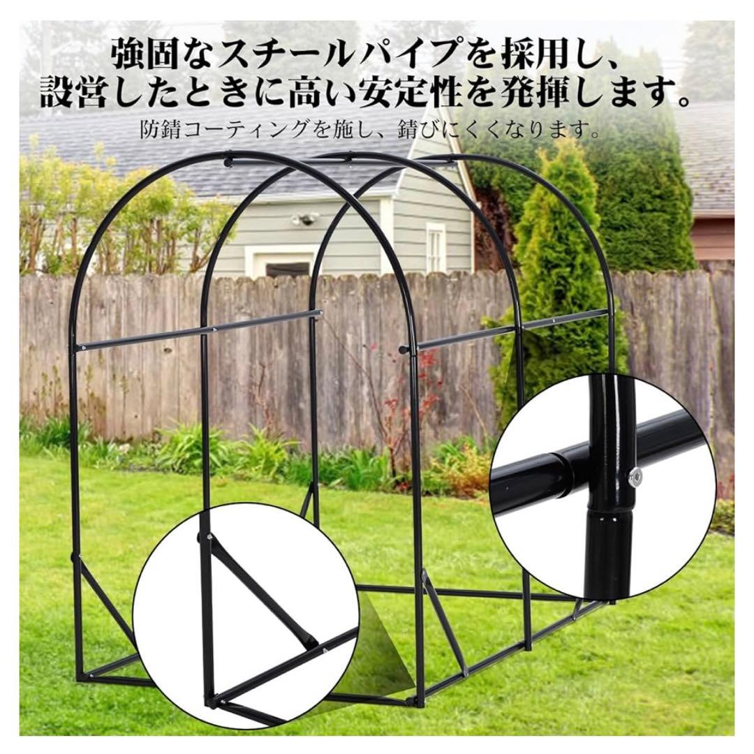 新品 サイクルハウス サイクルポート ガレージ 車庫 簡易物置 自転車 バイク