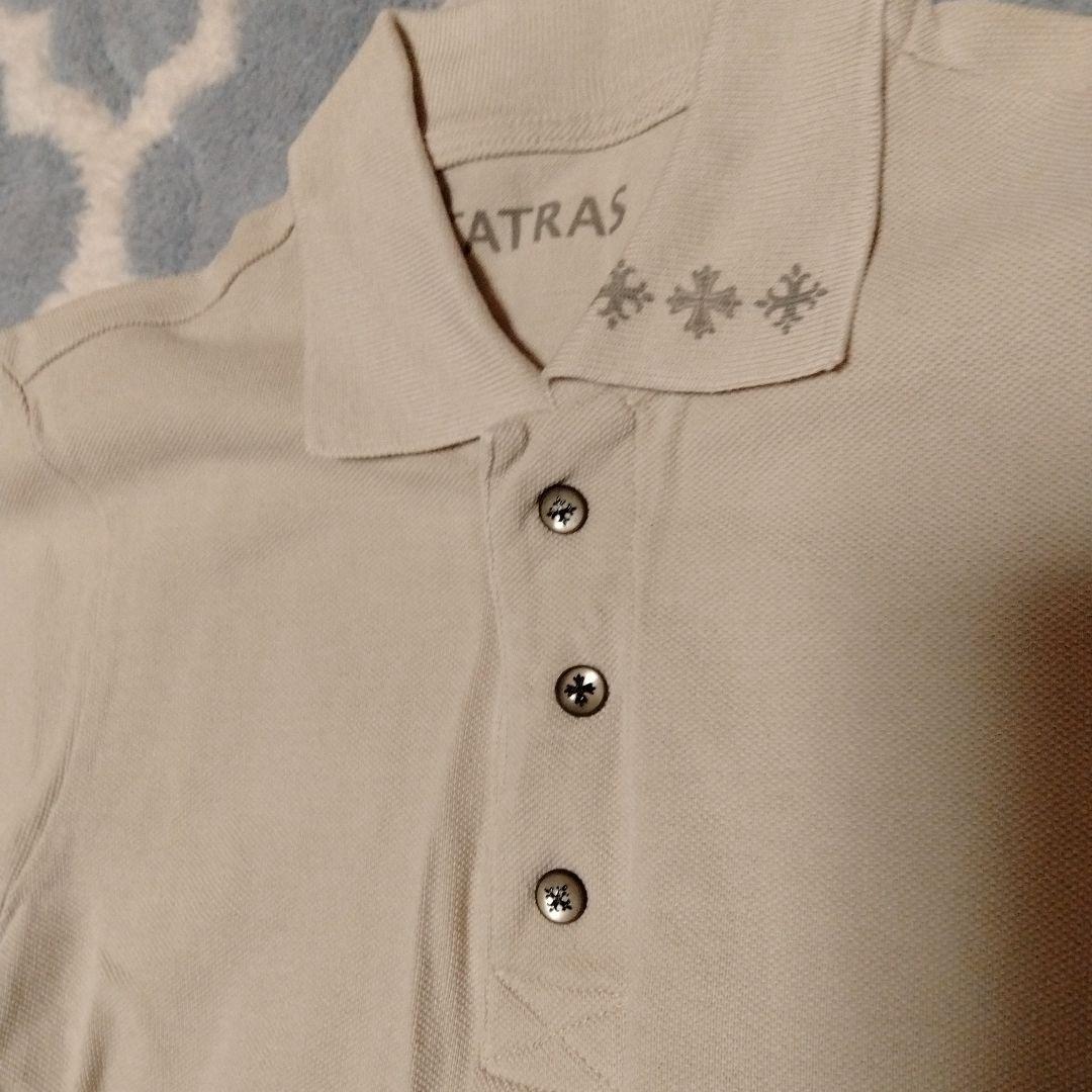 TATRAS ベージュ ポロシャツ 半袖 タトラス