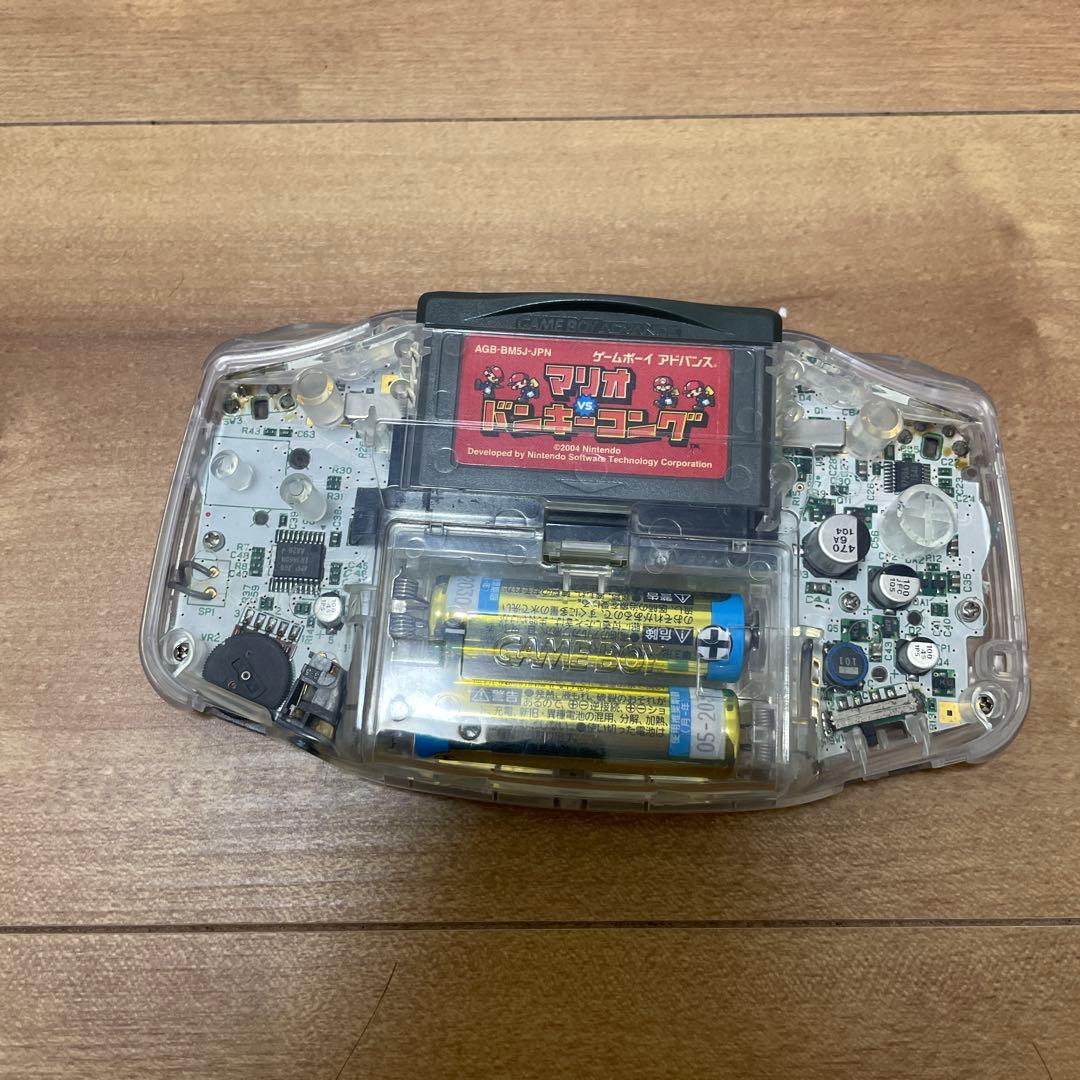 GBA ゲームボーイアドバンス IPS液晶 カスタム ミラークリア