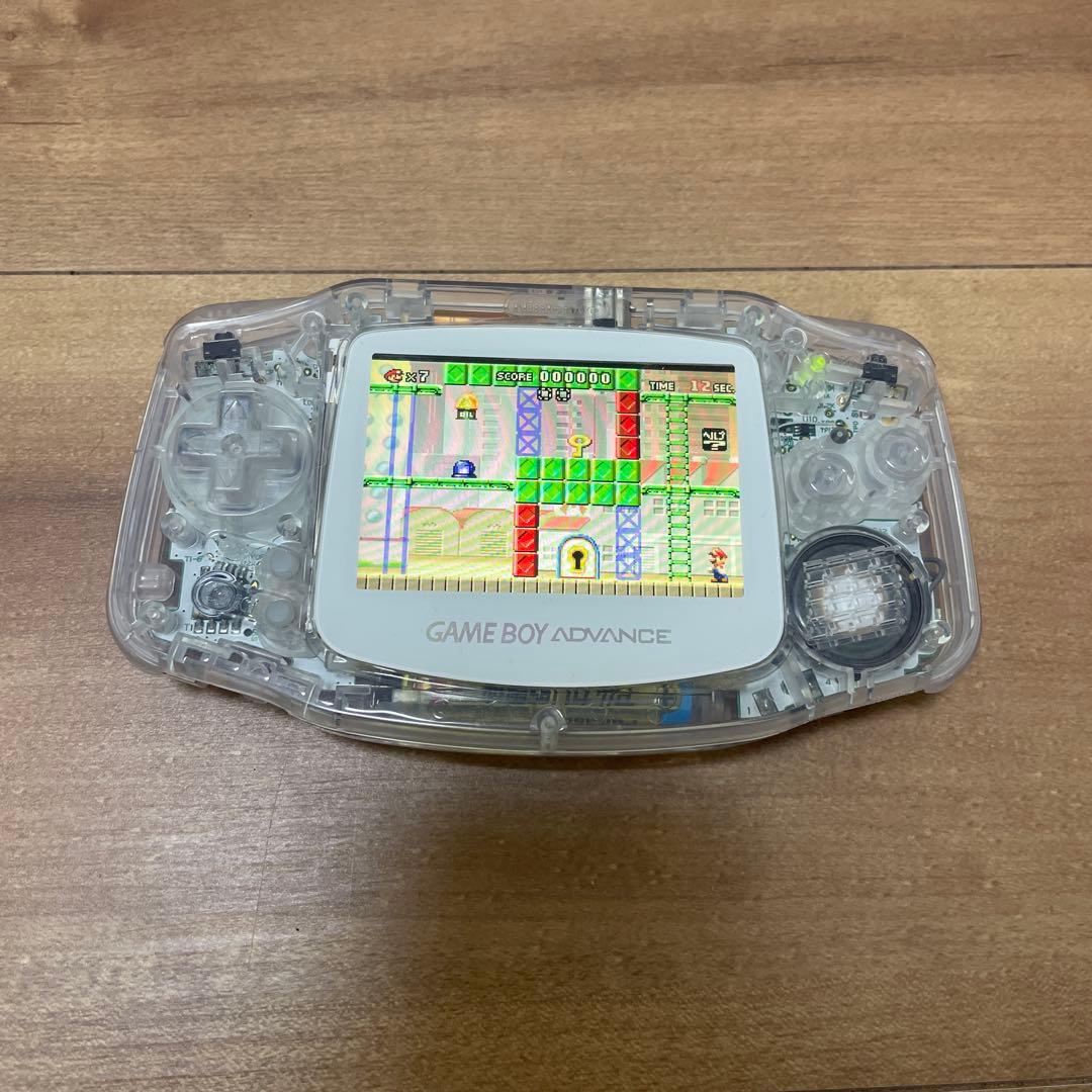 GBA ゲームボーイアドバンス IPS液晶 カスタム ミラークリア
