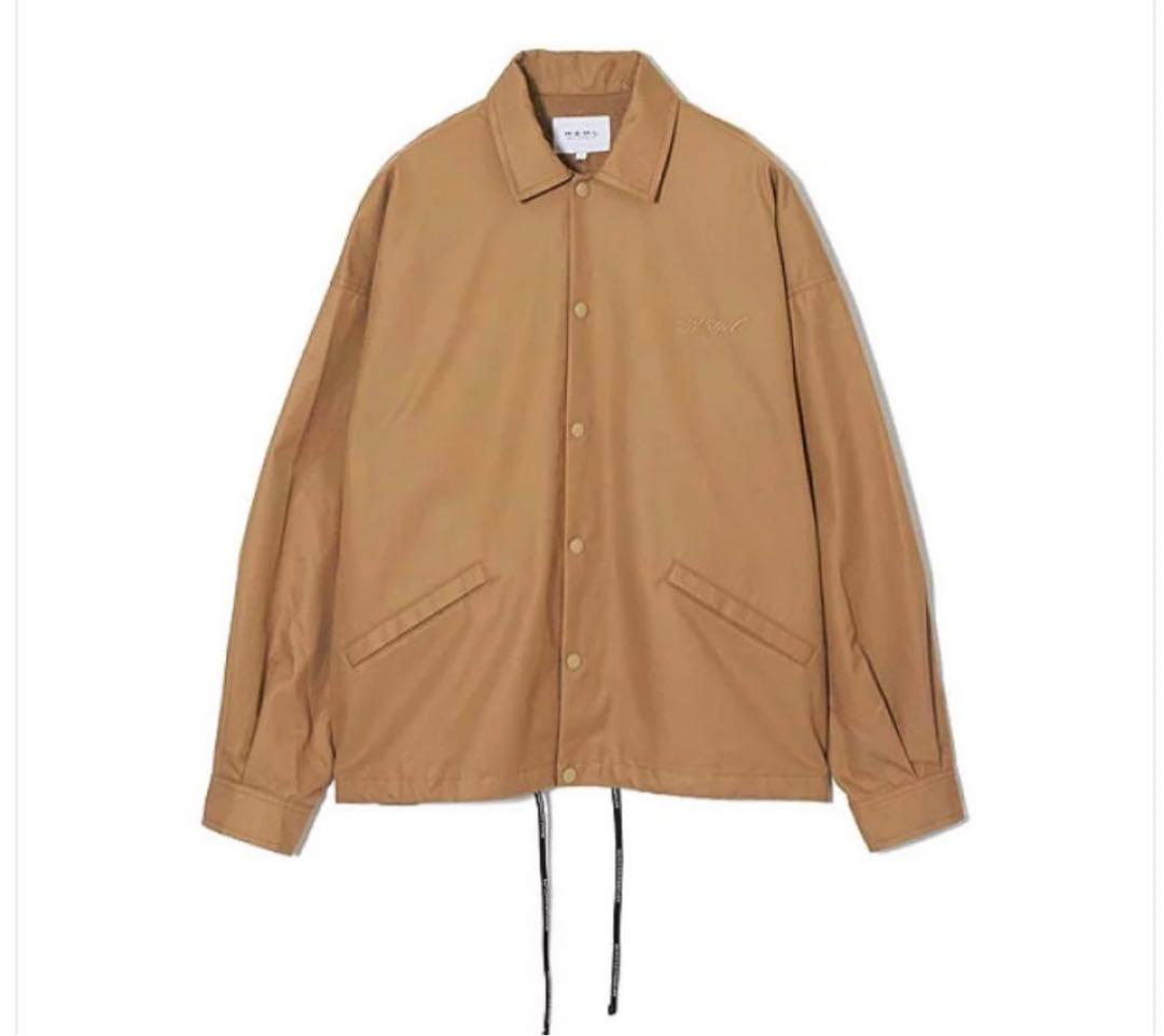 極美品✨MSML オーバーサイズコーチジャケット　バルーンシルエット　ベージュ