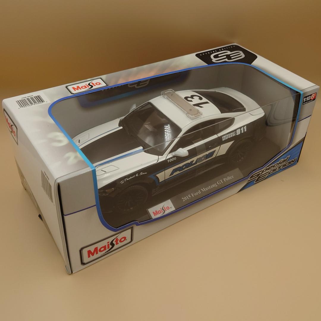 1/18 フォードマスタングGT ポリス仕様 Mustang GT Police