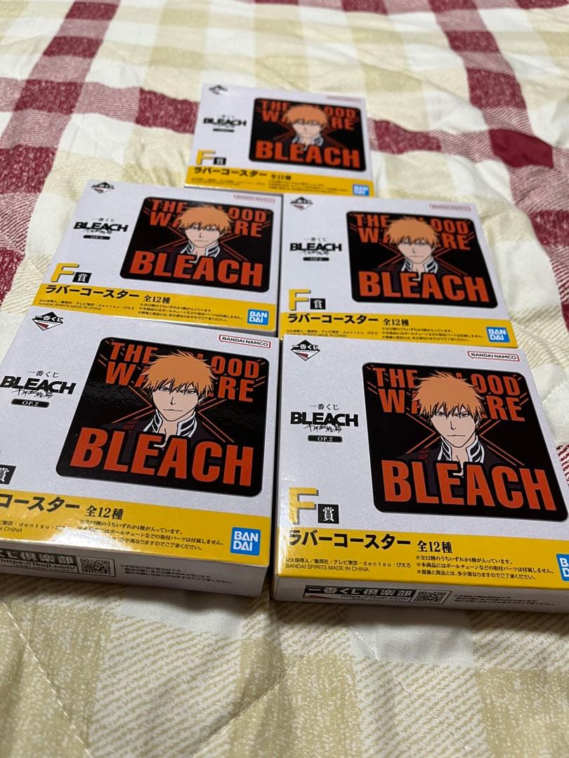BLEACH(ブリーチ)クリアポスター、ラバーコースター(合計13点)新品