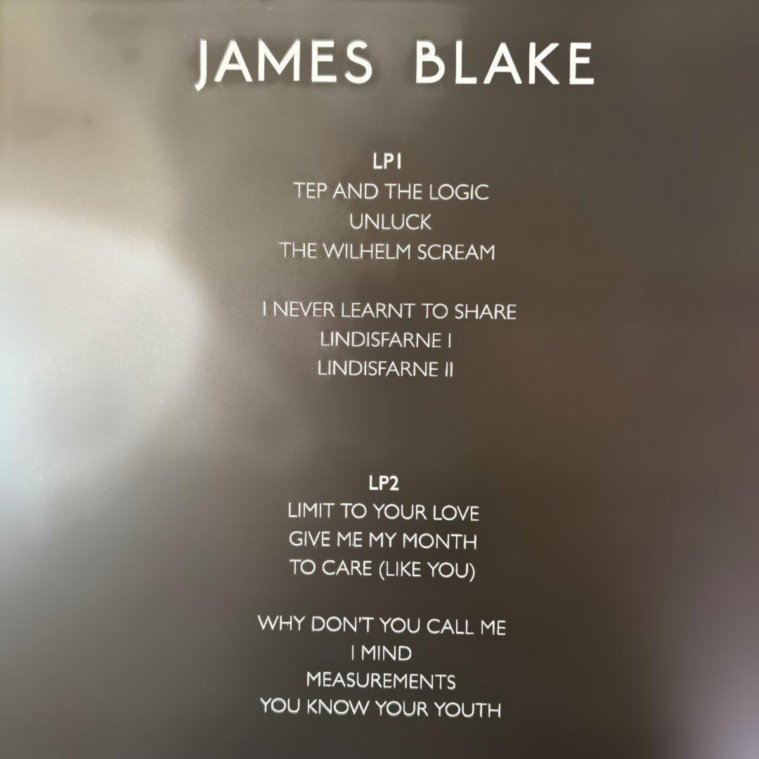 James Blake 2LP 美品