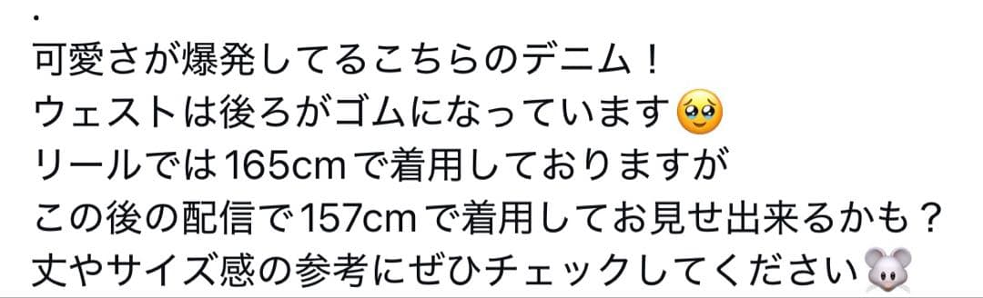 ⭐︎ミッキーデニム⭐︎