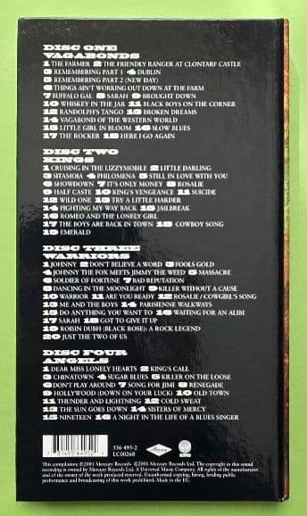 THIN LIZZY　Vagabonds Kings Warriors　4CD