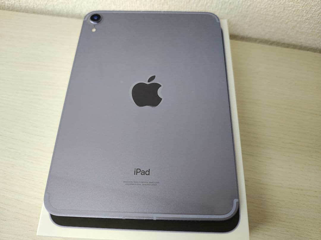 iPad mini (第6世代) パープル 本体
