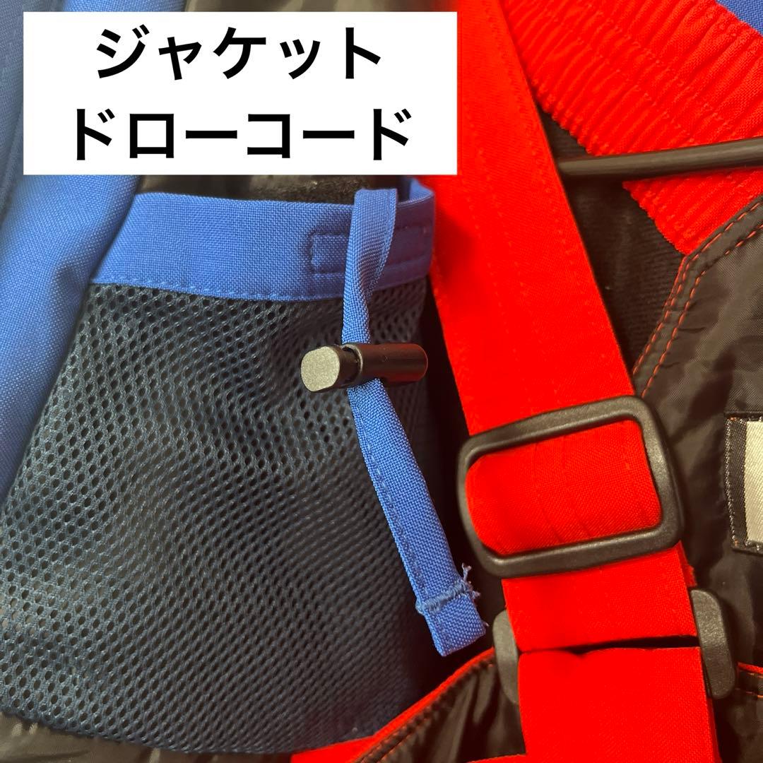 Phenix キッズ スキーウェア 青 赤 フード付き 90 100 110