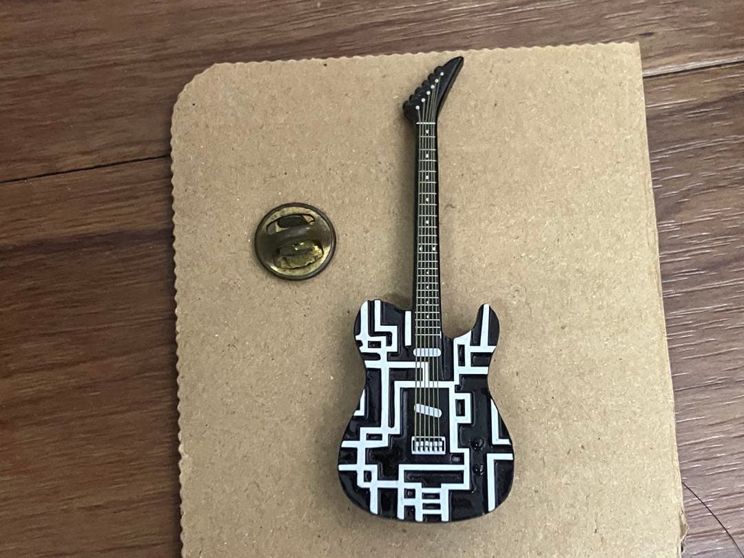 HOTEI 布袋寅泰 ギター型ピンバッジ 4個セット BOOWY