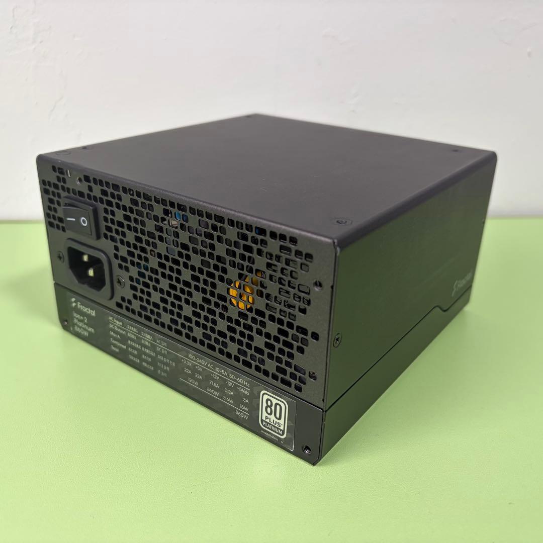 電源ユニット Fractal Design Ion+ 2 Platinum 860W
