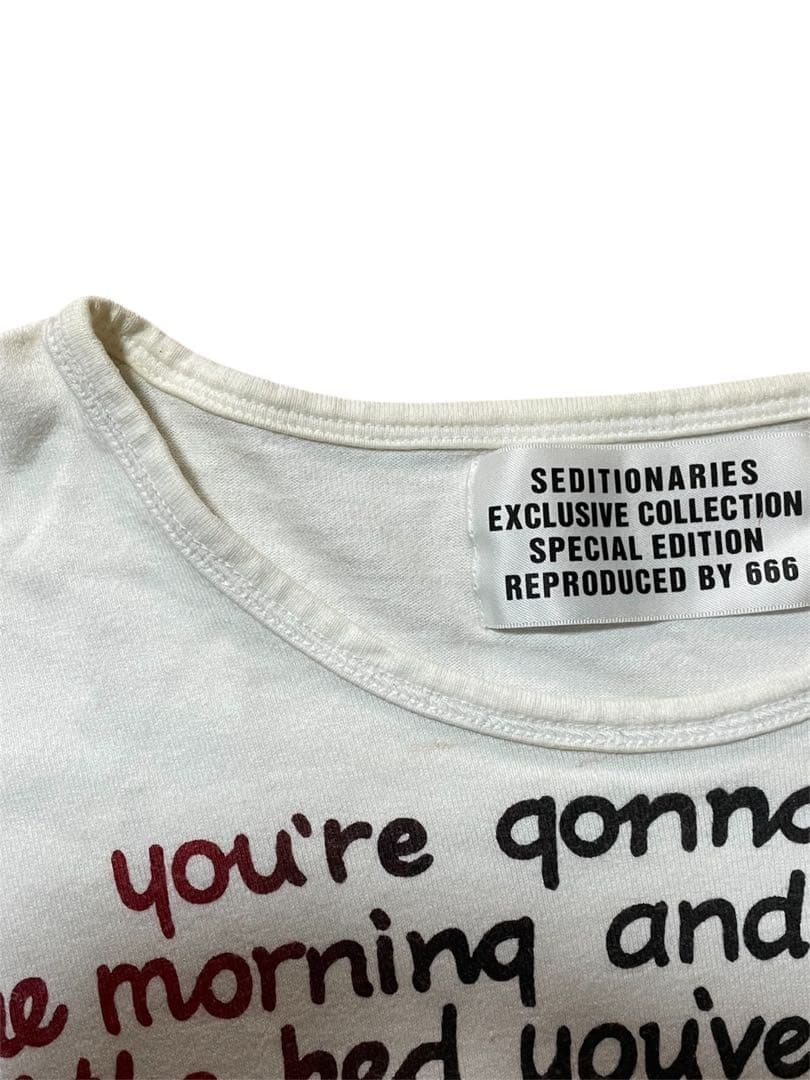 SEDITIONARIES セディショナリーズ Tシャツ
