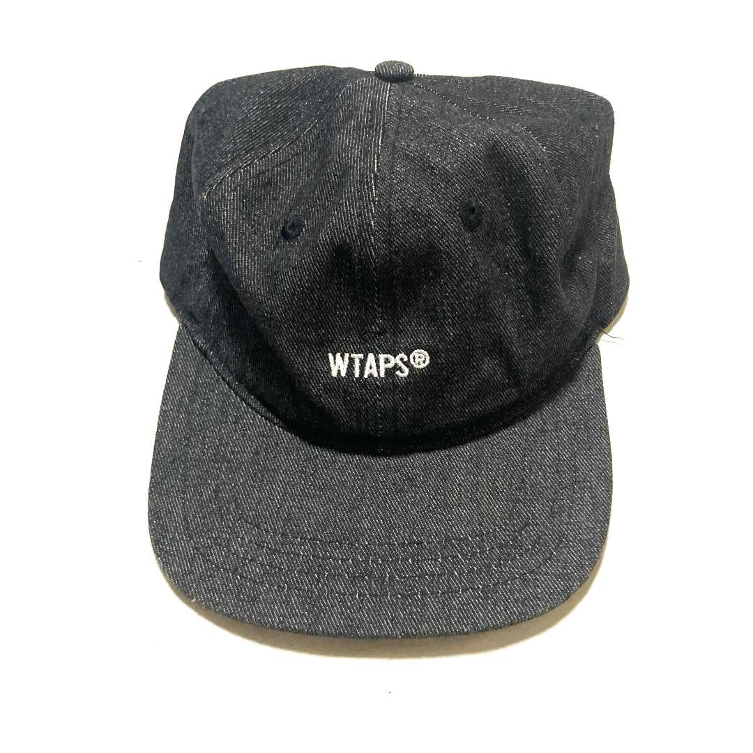 K*N様 美品！WTAPS 222HCDT HT03 BLACK デニムキャップ