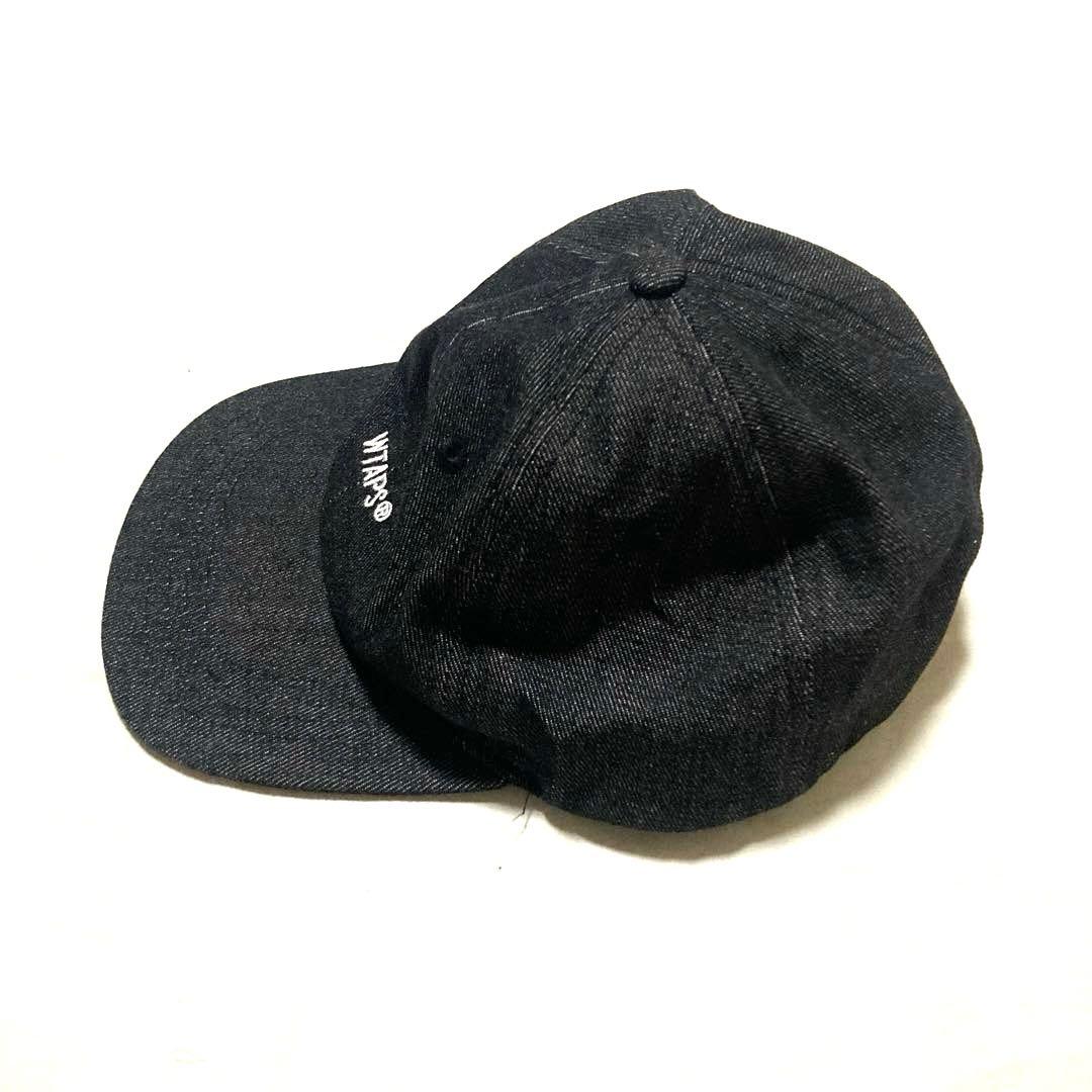 K*N様 美品！WTAPS 222HCDT HT03 BLACK デニムキャップ