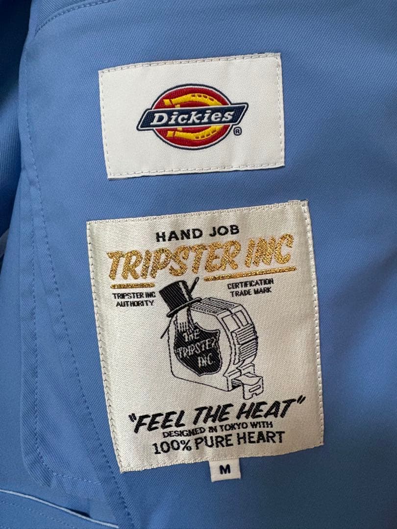 Dickies Tripster Inc. テーラードジャケット M 水色
