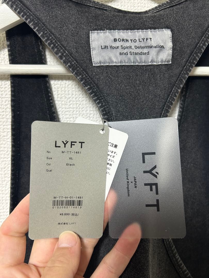 LYFT ゴールドジム タンクトップ XL