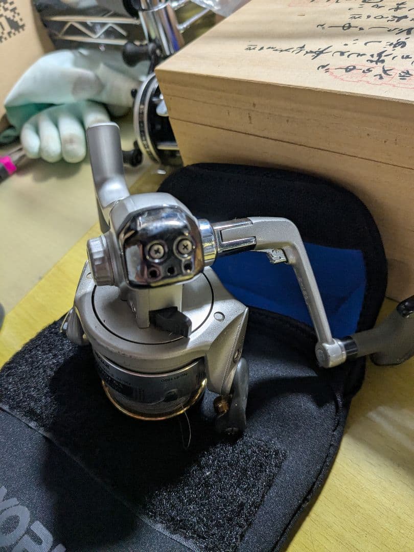 か*ぺ様 リョービ　メタロイヤルXS1500LB レバーブレーキ　替えスプール付