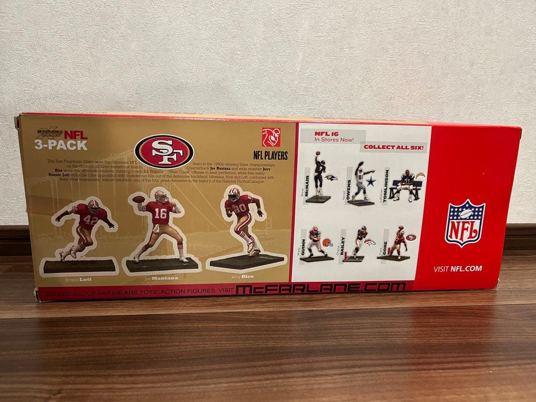 NFL 3-PACK モンタナ・ロット・ライス