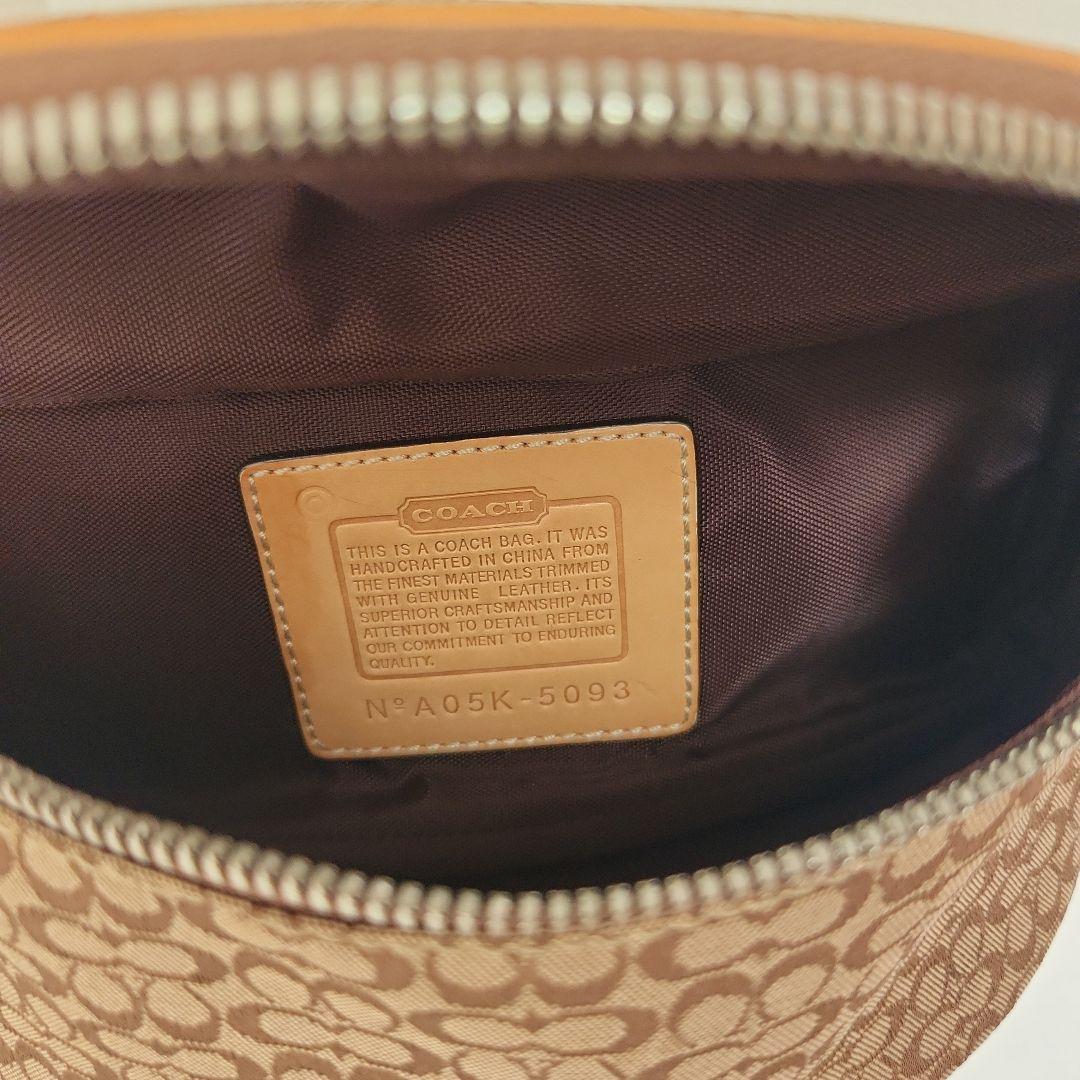 コーチ　COACH　ウエストポーチ　シグネチャー　ベージュ　レディス　メンズ