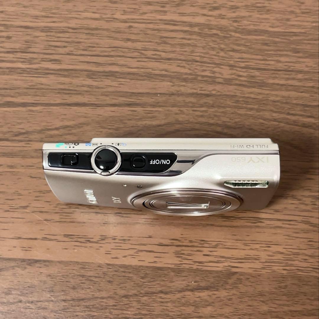 【美品】 Canon IXY650 新品充電器 新品バッテリー付き