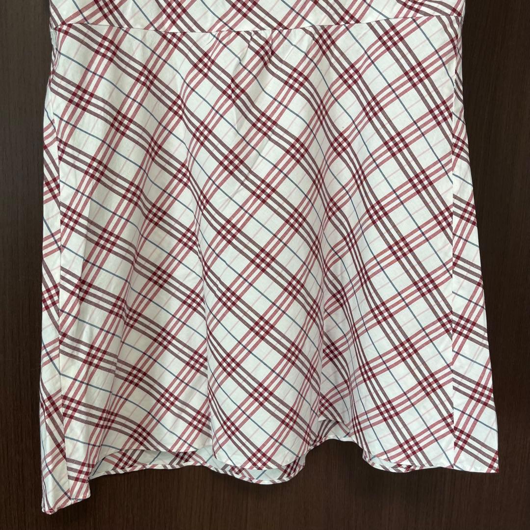バーバリーブルーレーベル チェック柄 キャミソール 38 Burberry