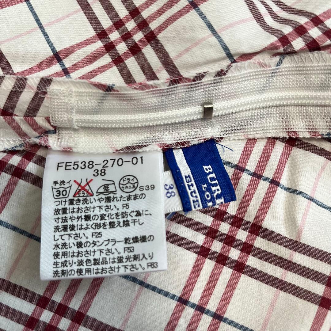 バーバリーブルーレーベル チェック柄 キャミソール 38 Burberry