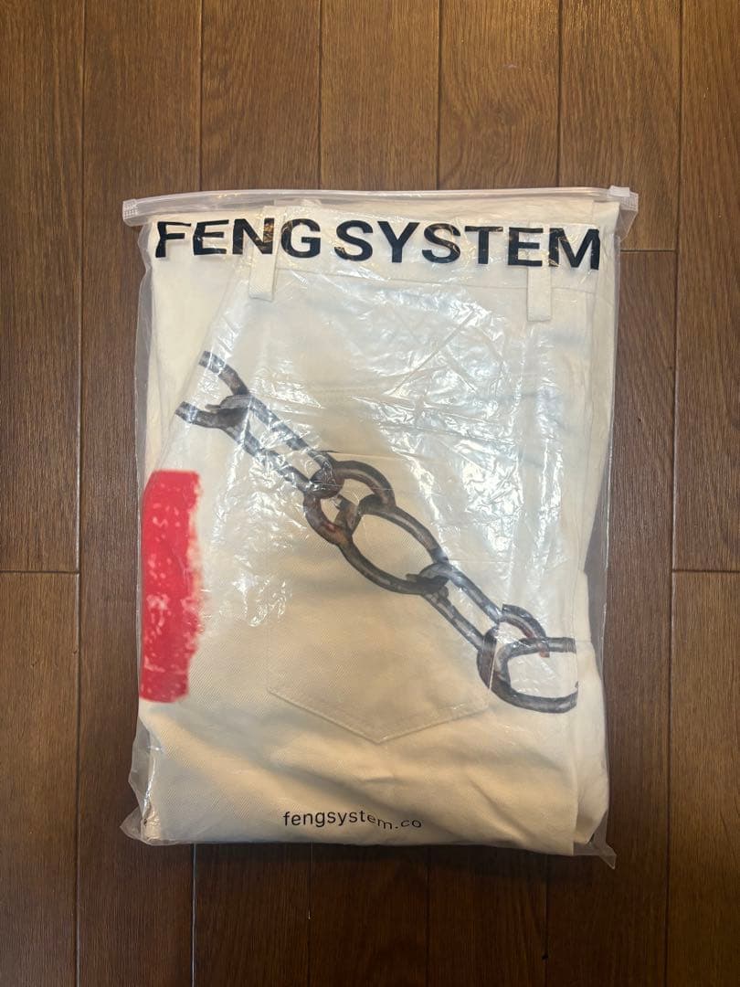 [即日発送]Feng System PRINTED KHAKI PANTS