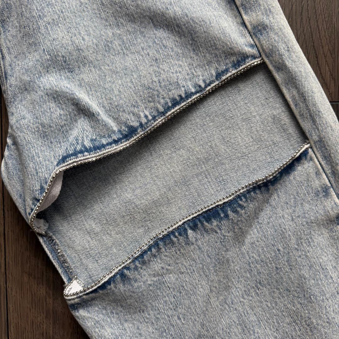 新品タグ付き✨Darich カットアウトデニムパンツ XS 小柄 小さいサイズ