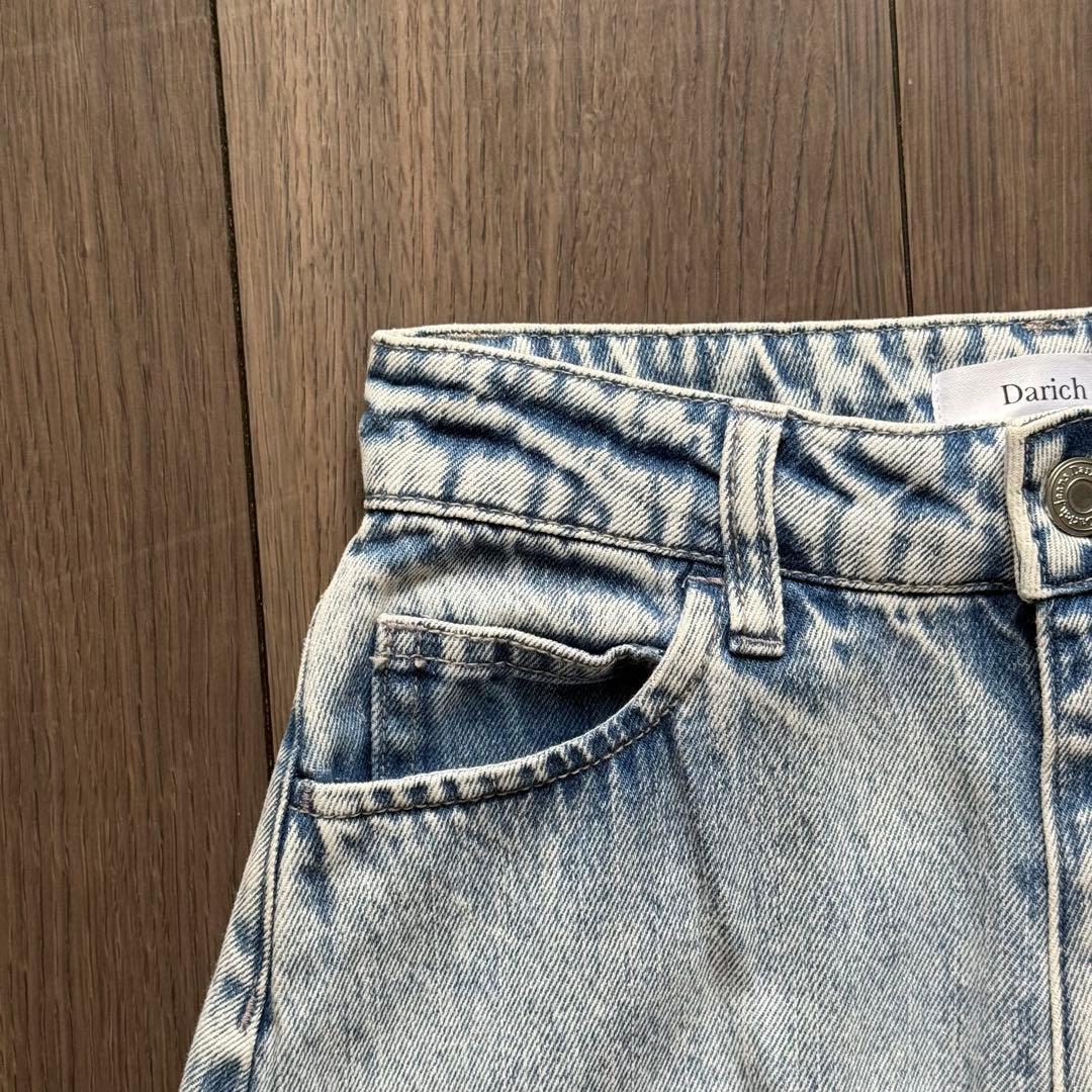 新品タグ付き✨Darich カットアウトデニムパンツ XS 小柄 小さいサイズ