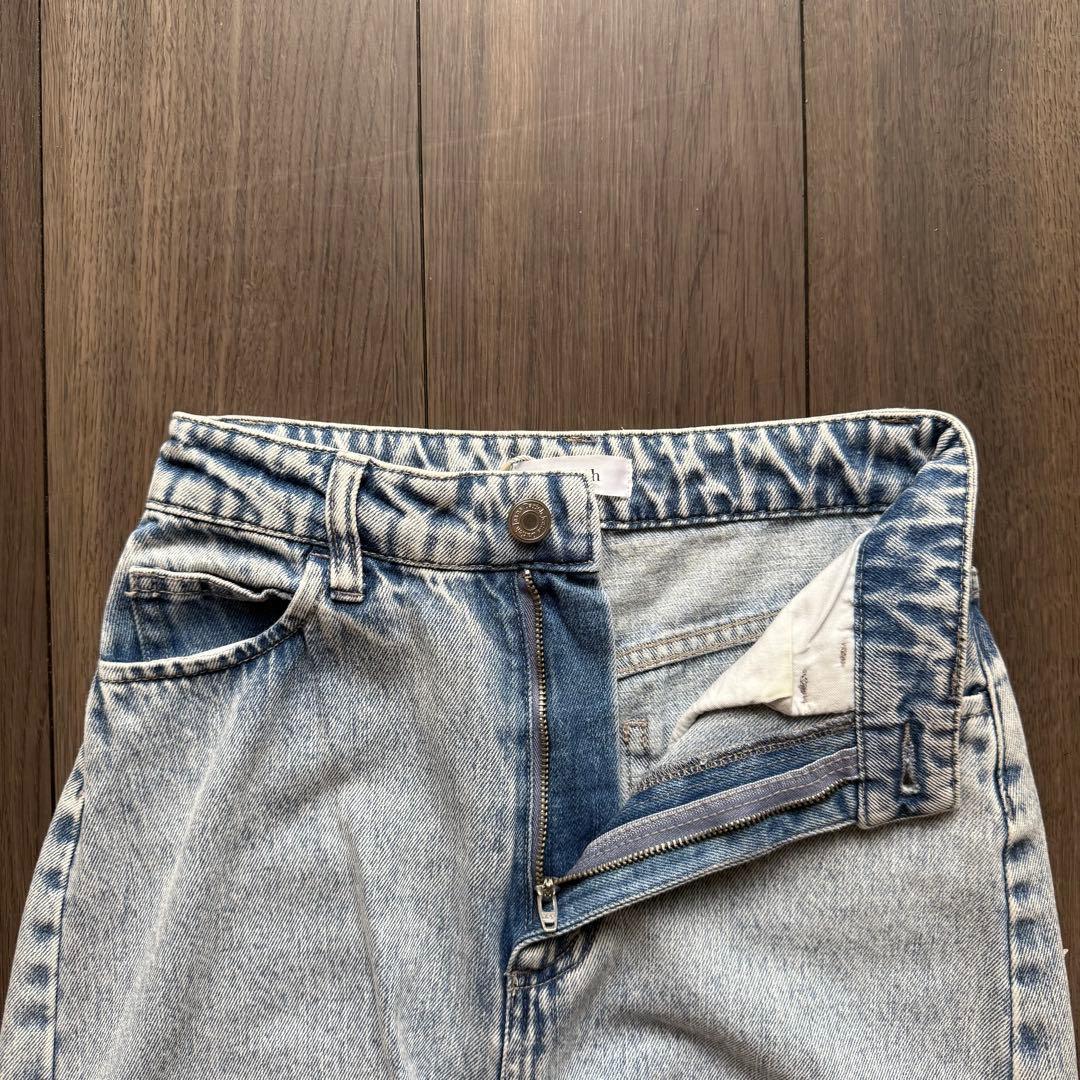 新品タグ付き✨Darich カットアウトデニムパンツ XS 小柄 小さいサイズ