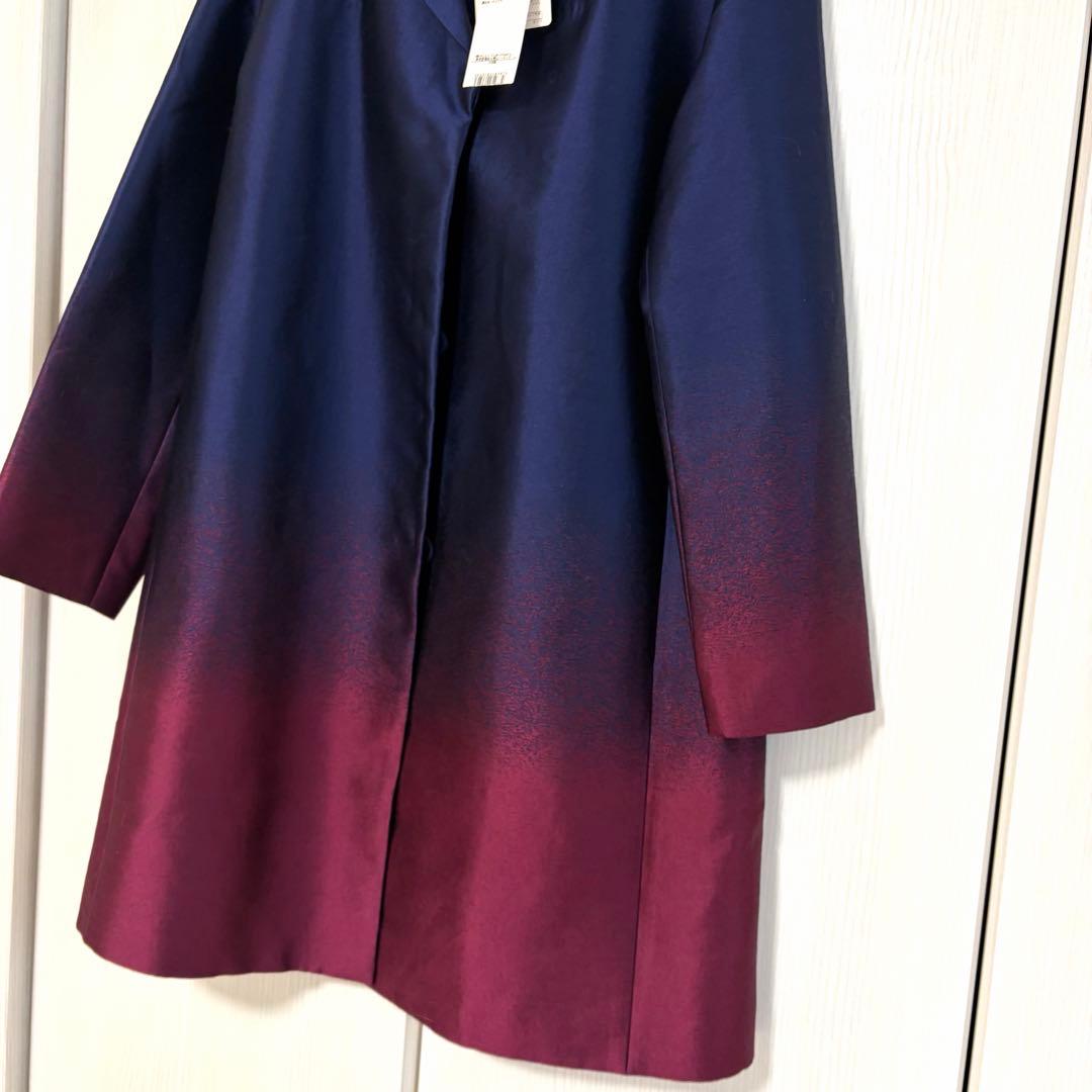 ❁ ADORE アドーア 【新品タグ付】 ロングコート グラデーション 光沢