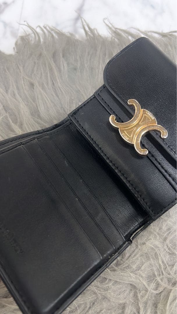 CELINE トリオンフ 3つ折り財布 並行輸入品