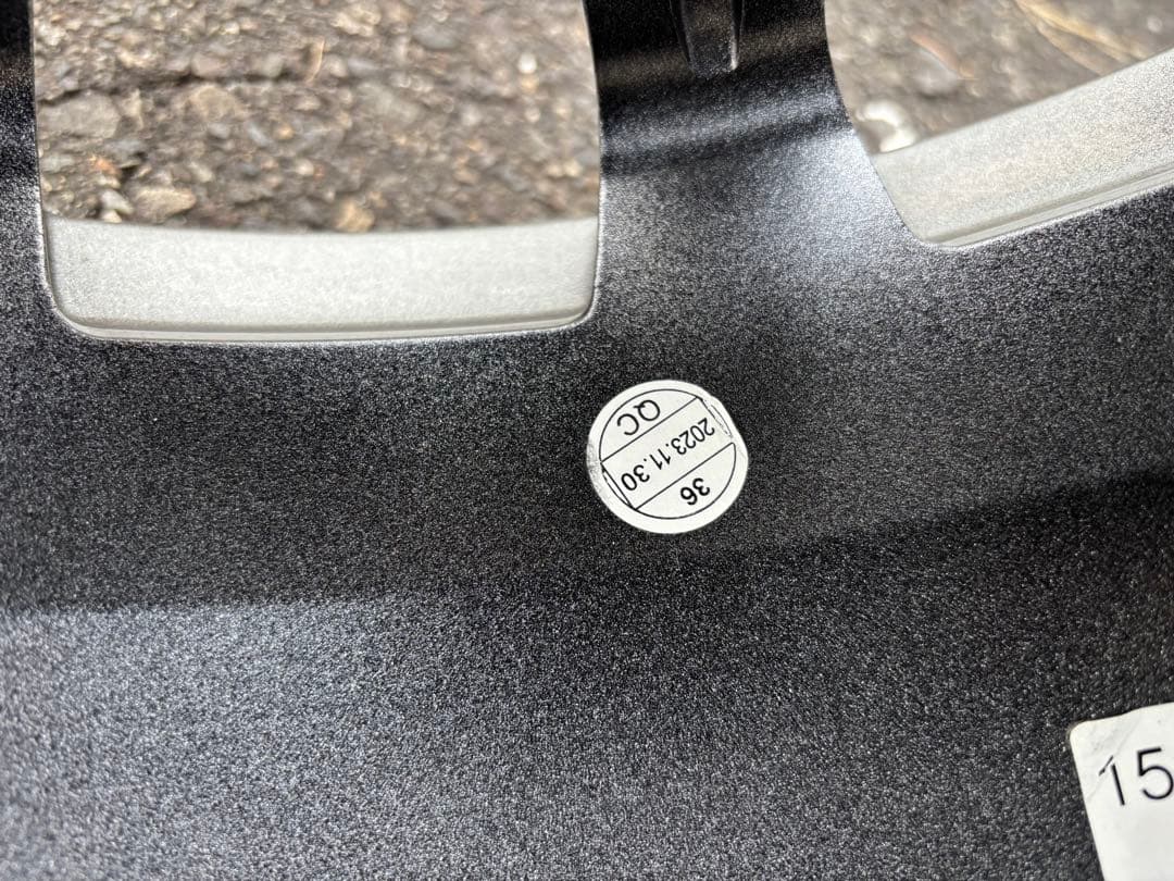 YOKOHAMA MILLOUS VX 15㌅ アルミホイール (引取り可能)