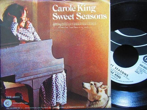 9【希少非売品 犬ジャケ/キャロル・キング/US原盤】Carole King