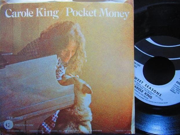 9【希少非売品 犬ジャケ/キャロル・キング/US原盤】Carole King