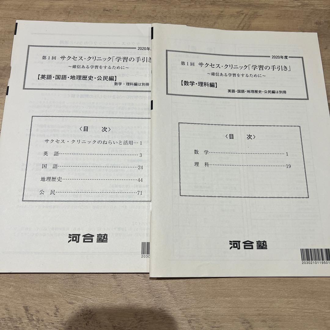 第１回サクセスクリニック偶数年　解答付き