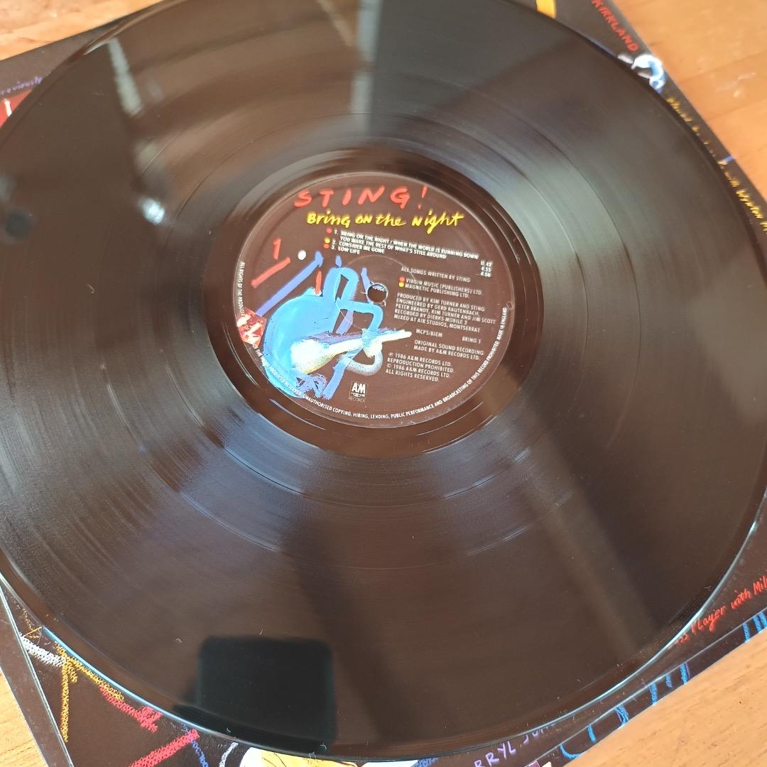 Bring On The Night 初回プレス2LP/STING
